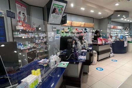 Farmacia Cirino dr. Luigi, Mugnano di Napoli - bancone